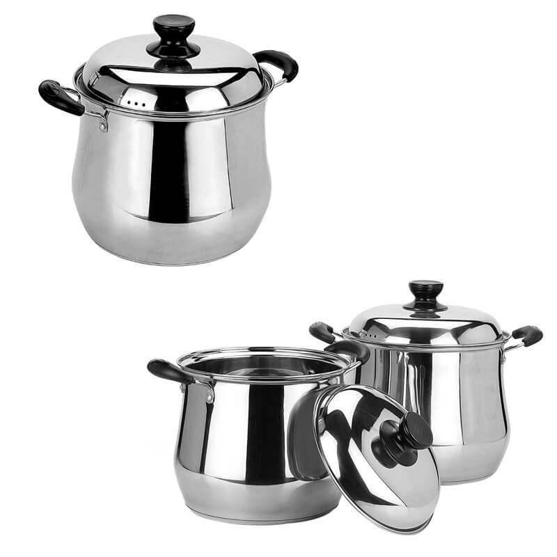 stainless cooking pot factory kitchen stainless steel set supplier