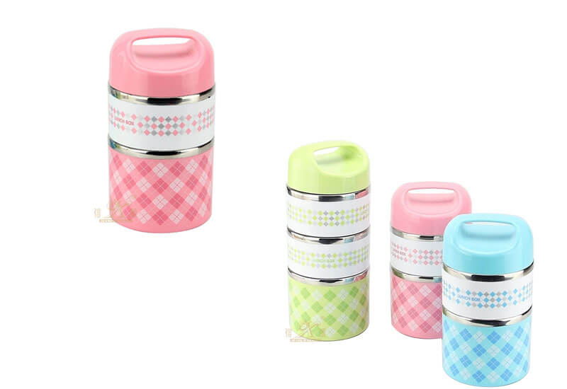 Thermal bento lunch OEM divided food storage containers manufacturer