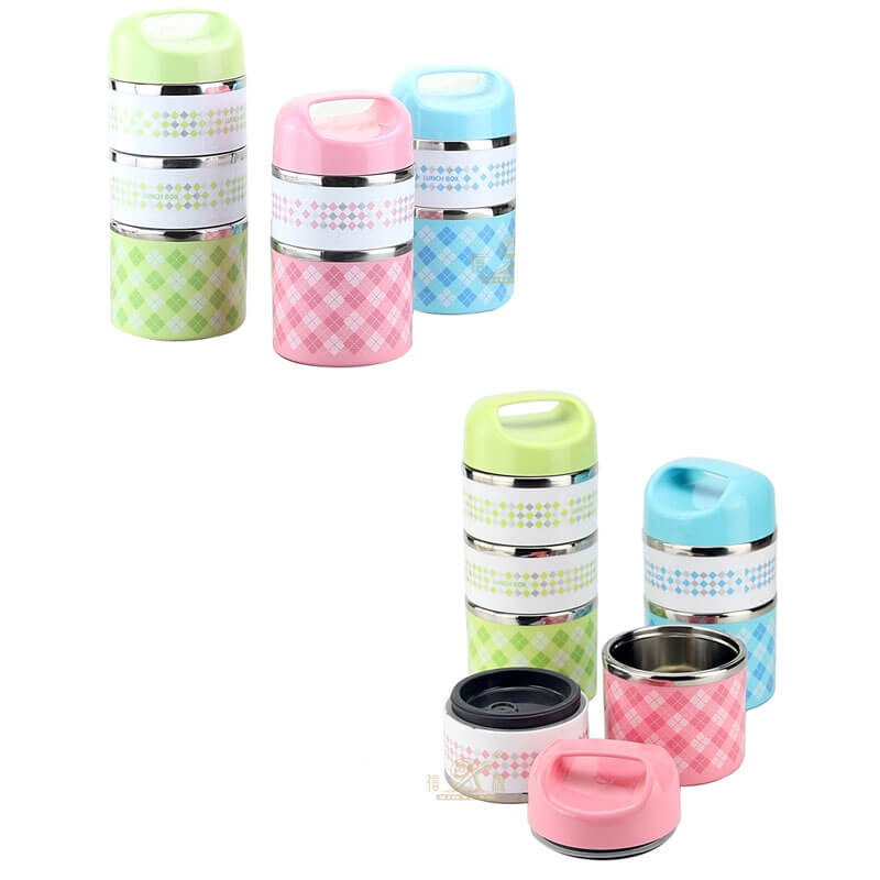 Thermal bento lunch OEM divided food storage containers supplier