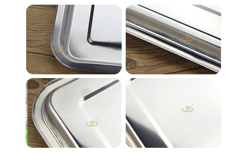 sheet metal manufacturer dinner plates square wholesale