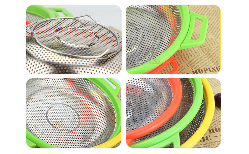 food serving trays OEM stainless steel colander wholesale