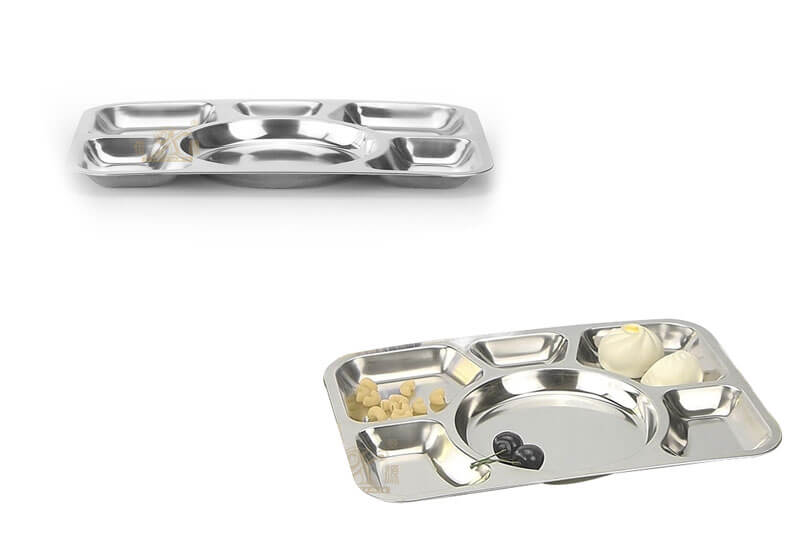 plate stainless steel ODM serving tray set maufacturer