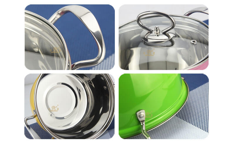 green pots and pans factory good pots and pans set wholesale