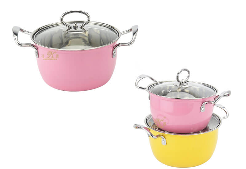 green pots and pans factory good pots and pans set manufacturer