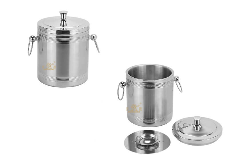 silver ice bucket export wine cooler bucket manufactuerer