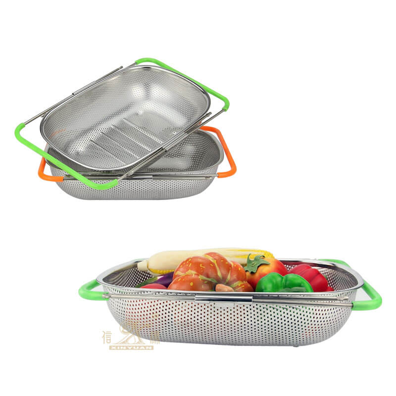 basket manufacturer OEM stainless utensil basket supplier