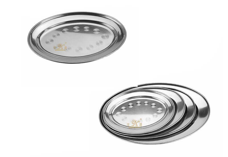 oval tray wholesale stainless steel serving trays manufacturer