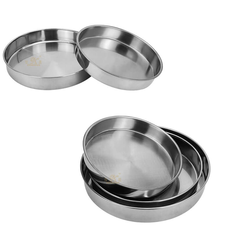 metal plates OEM round serving tray supplier