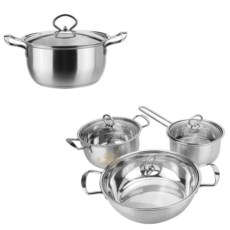 soup pot factory cheap pots and pans supplier