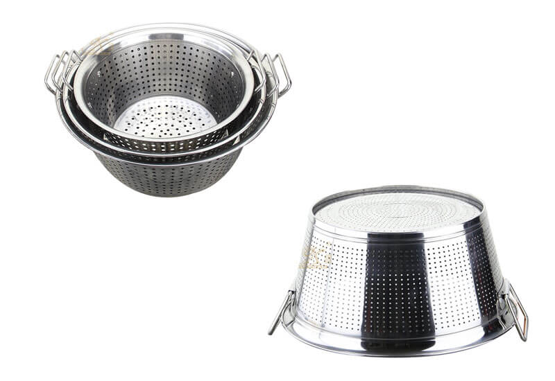 stainless steamer basket OEM ss kitchen basket manufactory