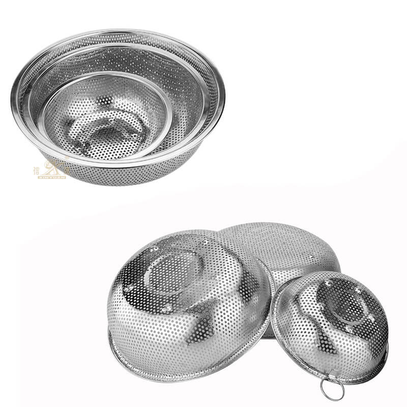 stainless strainer basket OEM basket manufacturers supplier