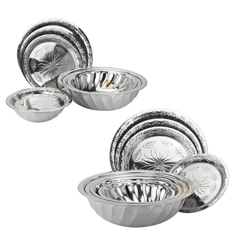 steel bowl set OEM stainless bowl set price