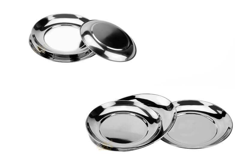 stainless steel dinner tray wholesale plates supplier