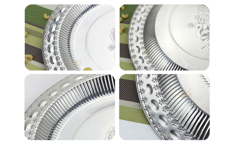 metal serving tray OEM kitchen platewholesale