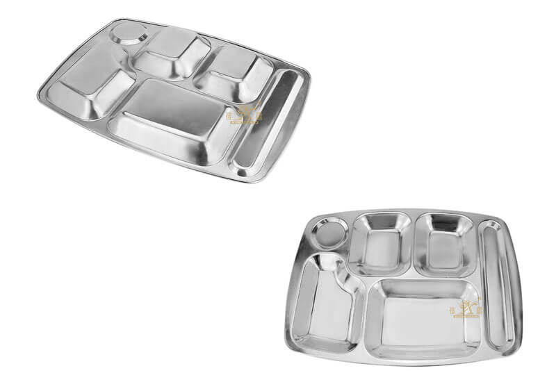 tray stainless OEM metal dinner plates manufacturer