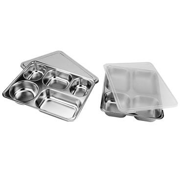 canteen tray OEM lunch container food plate factory