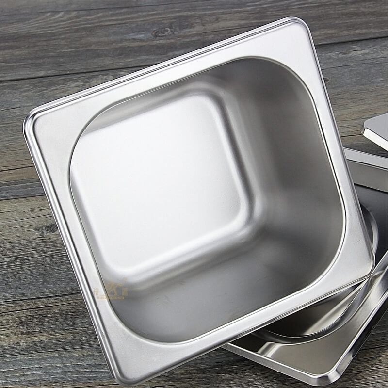 What are the advantages of stainless steel gastronom pans ?