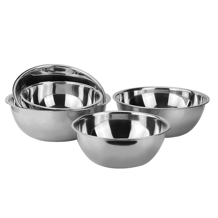 Extra large mixing bowl-featured stainless steel material