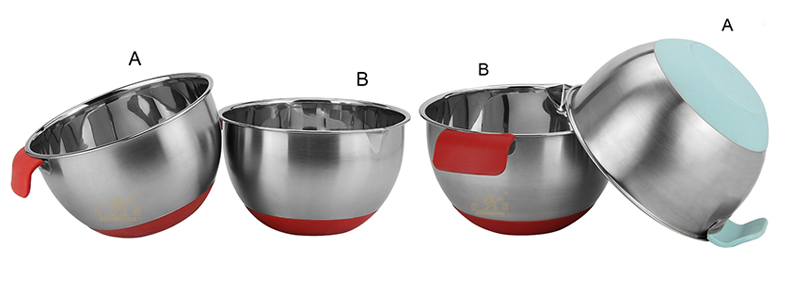 stainless steel kitchen salad bowl supplier