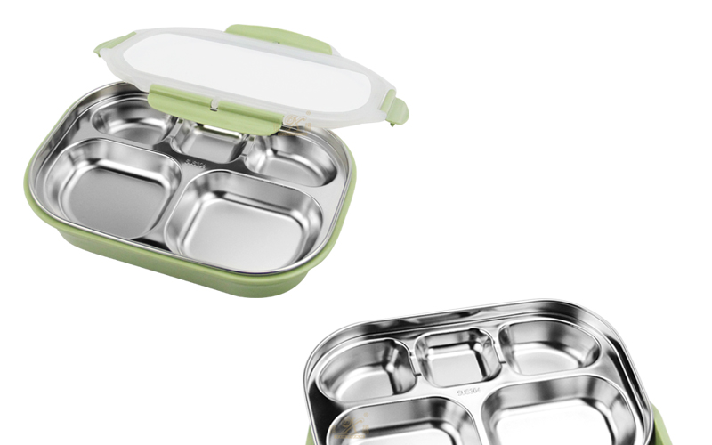 5 compartment lunch box supplier ODM