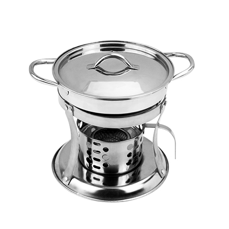 Do you use stainless steel small buffet stove?